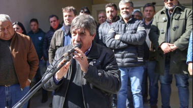 Rubén “cholo” García destacó la campaña de vacunación y pidió dosis para los municipales