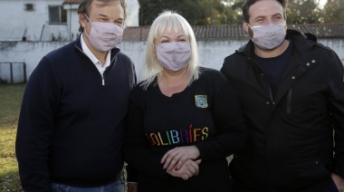 Cascallares y Alonso firmaron un convenio para garantizar la seguridad alimentaria para vecinos vulnerables del distrito