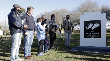 Cascallares homenajeó a excombatientes de Malvinas en el día de la reafirmación de los derechos sobre las islas