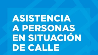 El municipio lleva a cabo tareas de asistencia a vecinos en situación de calle