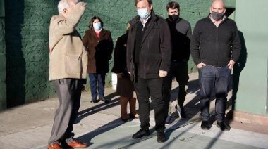 Cascallares visitó el Club Villa Calzada
