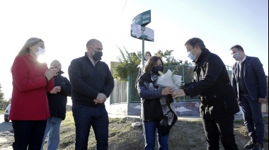 El municipio impuso el nombre de un excombatiente de Malvinas a una calle de San José