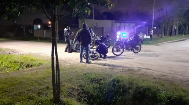 Persecución y arresto de dos motochorros que robaban en Glew y Longchamps