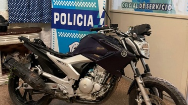 Cayó un motochorro en pleno raid delictivo en el centro de Adrogué