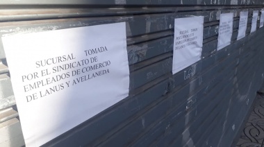 Empleados toman sucursales de Garbarino y Compumundo en Lanús y Avellaneda