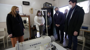 Cascallares y Ruiz Malec entregaron equipamiento a un centro de formación laboral en Don Orione