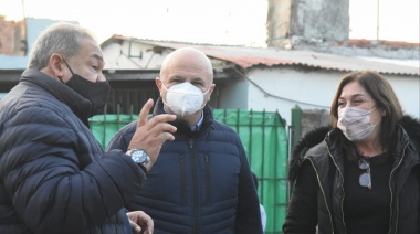Los candidatos de Lanús recorren los barrios con la mira en las elecciones de medio término