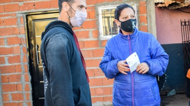 Los candidatos de Lanús recorren los barrios con la mira en las elecciones de medio término