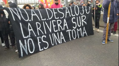 Vecinos desalojados de Budge cortaron Camino Negro y denunciaron “discriminación” de la Municipalidad
