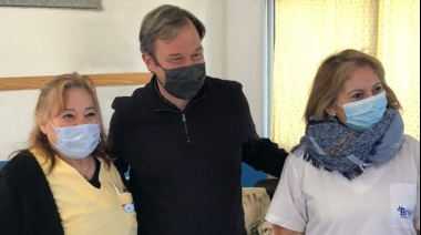 Cascallares anunció la vacunación libre para mayores de 35 años en el distrito
