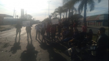 Se manifestaron para pedir la liberación del hombre acusado de robar supermercados Día