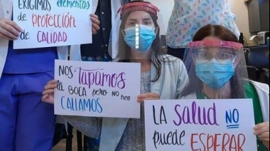 Gremios médicos realizan semana de protestas y preparan una nueva jornada de lucha nacional