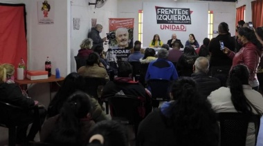 Bodart presentó su lista en Quilmes y sostuvo que hay que “dejar de ser una izquierda sectaria”
