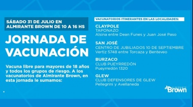 Más vacunatorios itinerantes: dónde estarán ubicados