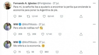 Desde la región también repudiaron los dichos misóginos de Fernando Iglesias hacia Florencia Peña