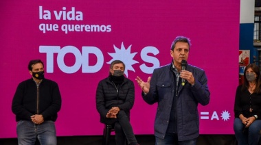 Massa pidió "no volver para atrás" y "construir un gobierno de todos y todas"