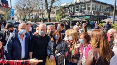Larreta visitó Adrogué y puso el acento en la inflación y la seguridad