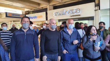 Larreta visitó Adrogué y puso el acento en la inflación y la seguridad