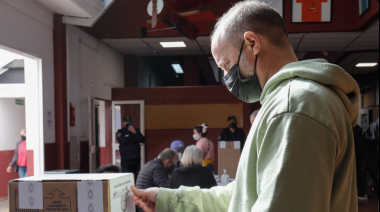Votó Insaurralde: “Hoy es un día muy importante para Lomas”