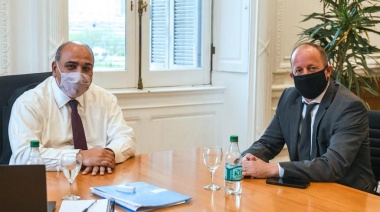 Encuentro de los nuevos jefes de gabinete: Insaurralde se reunió con Manzur