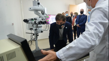 Insaurralde y Kicillof inauguraron los hospitales Odontológico y Oftalmológico de Lomas