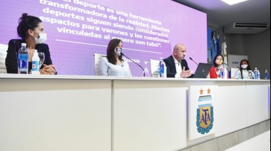 Ley Micaela en el Deporte: Russo y Díaz compartieron una charla en la AFA 