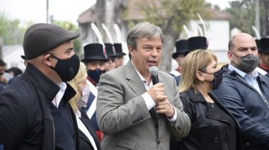 Cascallares participó de los festejos por el 156° aniversario de Glew