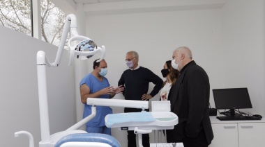 Gollan visitó el Hospital Odontológico y el Oftalmológico