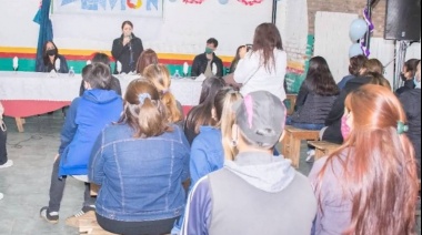 Cantero encabezó el lanzamiento del Programa Envión en Presidente Perón