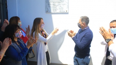 Gray y Vila inauguraron una escuela secundaria en El Jagüel