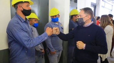 Gray y Vila inauguraron una escuela secundaria en El Jagüel