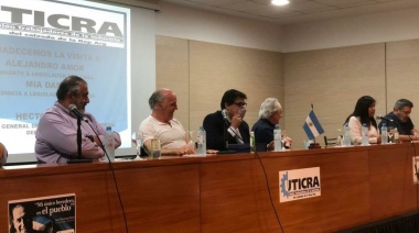 Funcionarios y candidatos participaron de un debate político y económico en el Sindicato del Calzado