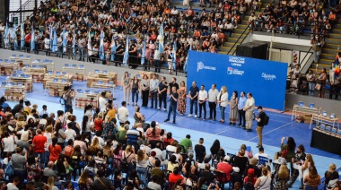 Insaurralde compartió un encuentro con jóvenes y adultos que se suman al programa Conectar Igualdad