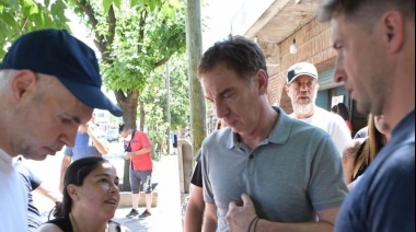 Rodríguez Larreta y Santilli visitaron Esteban Echeverría para respaldar a Van Tooren
