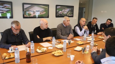 Rodríguez Larreta se reunió con empresarios junto a Grindetti