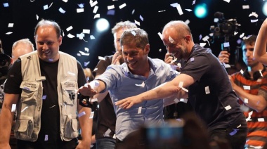Insaurralde, Kicillof y Máximo encabezaron el cierre de campaña de los candidatos de FdT en Lomas