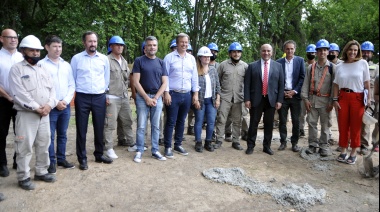 Cascallares recibió a Manzur, Katopodis y Zabaleta y recorrieron las obras en la UNAB