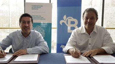 Cascallares y Nardini firmaron un convenio para la construcción del Polo Judicial de Brown