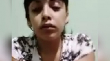 La joven desaparecida de Ingeniero Budge publicó un video y reconoció que está con un mayor