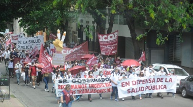 CICOP realizó un nuevo paro para exigir la reapertura de la paritaria salarial