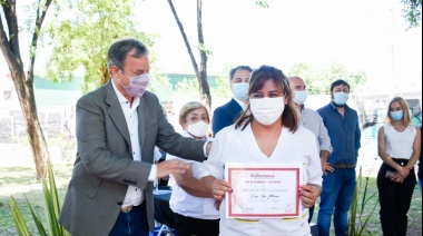Se realizó un emotivo reconocimiento a los enfermeros de Almirante Brown