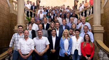 Kicillof recibió a intendentes del Frente de Todos para dialogar sobre obras y el Presupuesto 2022