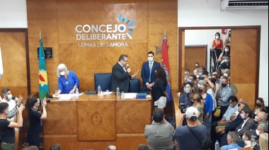 Juraron los concejales electos y Diego Cordera es el nuevo presidente del Concejo