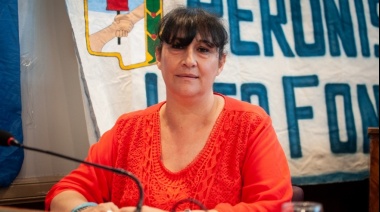 Sandra Ferreyra ponderó la figura de Insaurralde por la visita del Presidente a “No seas pavote”