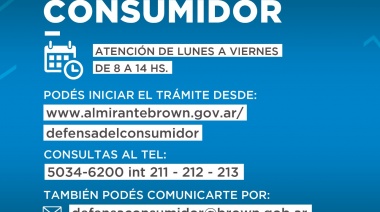 Defensa del Consumidor asiste a usuarios de Edesur afectados por los cortes en Brown