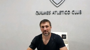 Mariano Pavone: “Quiero seguir aportándole a Quilmes”