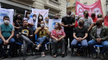 Organizaciones sociales se movilizaron frente a Edesur y piden revisar la concesión