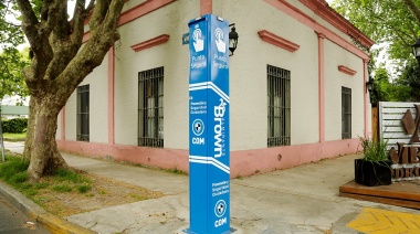 El Municipio avanza con la instalación de “Puntos Seguros” en Brown