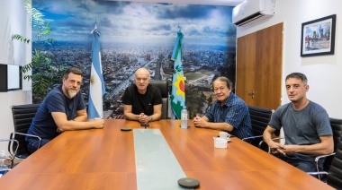 Grindetti recibió a Toty Flores: “Estamos trabajando para concretar la mejor alternativa de Juntos”