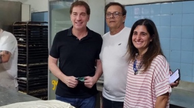 Santilli recorrió San Vicente junto a Etchecoin